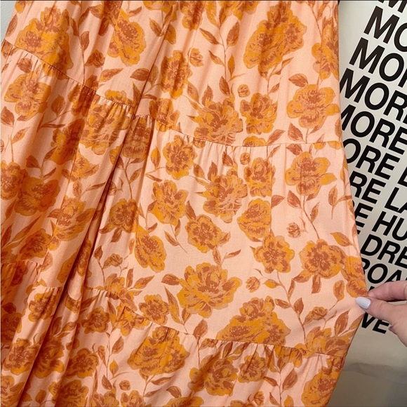 NEW Free People x Jen's Pirate Booty Electro Floral Seadrift Flare Pants - Picture 7 of 12